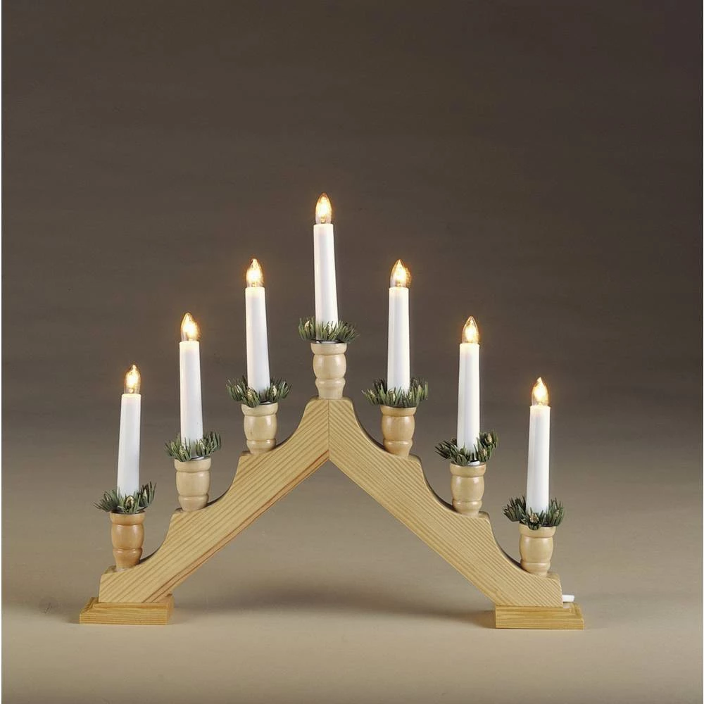 Hellum 873207 svjetlosni luk piramida toplo bijela žarulja prirodna slika