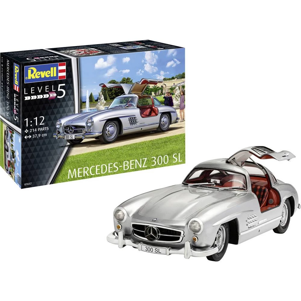 Revell 07657 Mercedes Benz 300 SL model automobila za sastavljanje 1:12 slika
