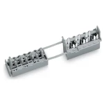spojna stezaljka kruti: 0.75-1.5 mm² Broj polova (broj): 6 WAGO 50 St. siva
