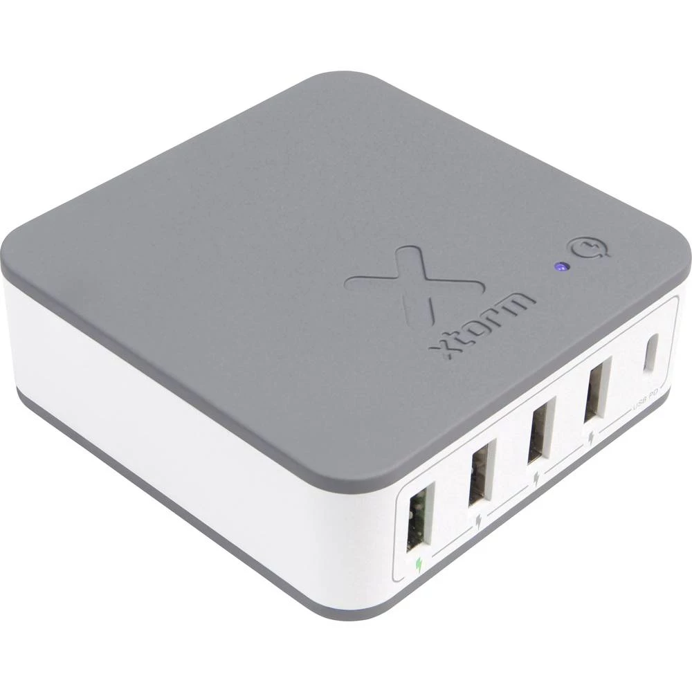 Xtorm by A-Solar Cube Pro XPD18 USB stanica za punjenje Utičnica Izlazna struja maks. 8000 mA 5 x USB, Ženski konektor USB-C slika