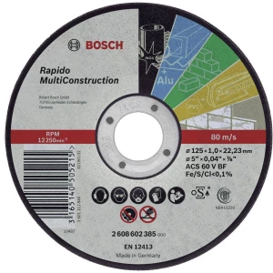 Bosch Accessories 2608602766 Rezna ploča ravna 180 mm 22.23 mm 1 ST slika