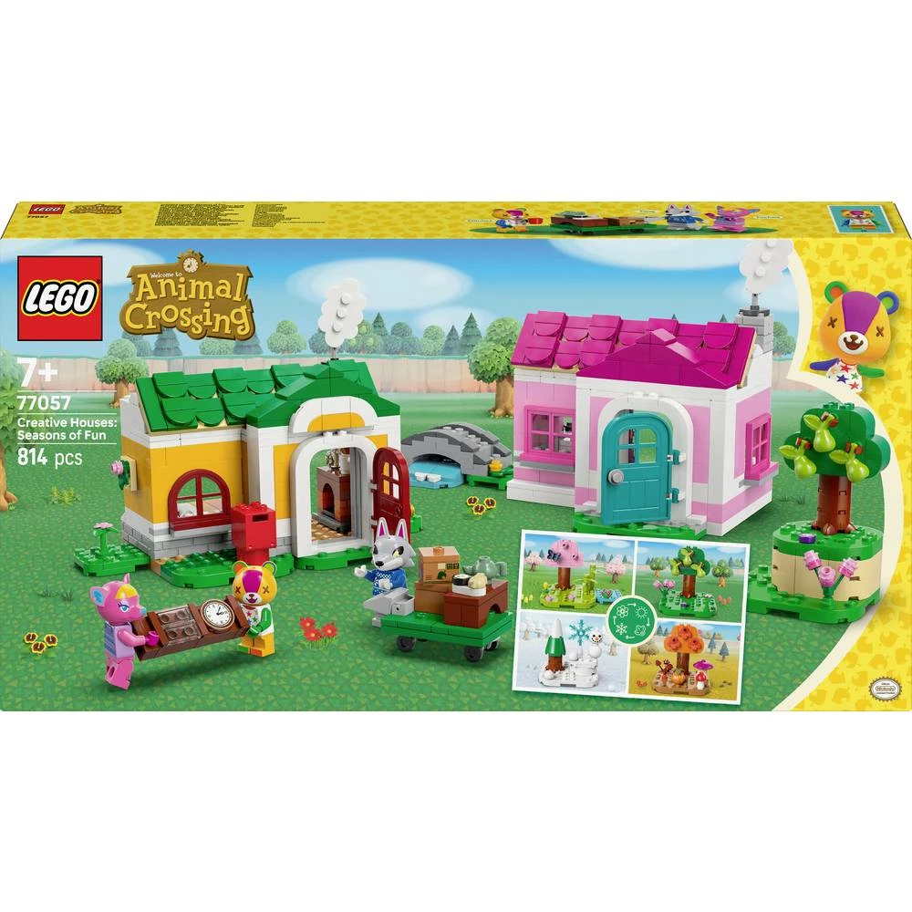 77057 LEGO® Animal Crossing Kreativne kuće: Godišnja doba zabave slika