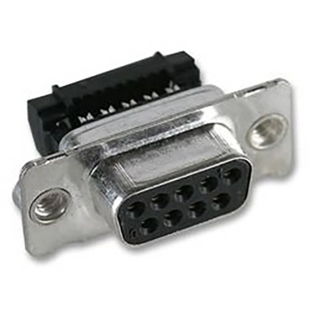 MH Connectors MH10591 ženski konektor D-Sub 180 ° Broj polova (broj): 9 stezaljka za rezanje 1 St. slika