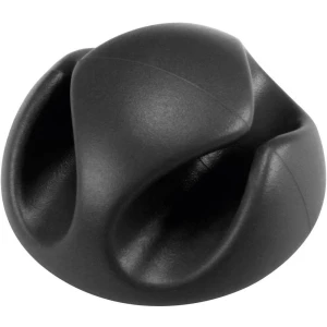 TRU COMPONENTS 558364 Držač kabela Crna 6 ST slika