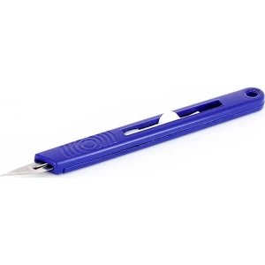 tapetarski nož 120 mm plastika plava boja slika