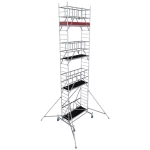 Krause 942166 FahrGerüst aluminij #####Faltgerüst mobilna, #####faltbar Radna visina (maks.): 8.80 m srebrna 199 kg