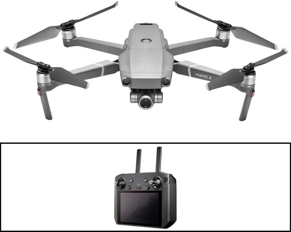 DJI Mavic 2 Zoom (Smart Controller) Kvadrokopter RtF Zrakoplovna kamera slika