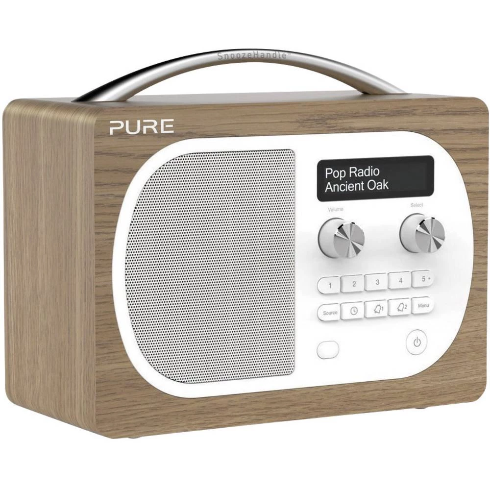 DAB+ (1012) Stolni radio Pure Evoke D4 Eiche Drvo slika