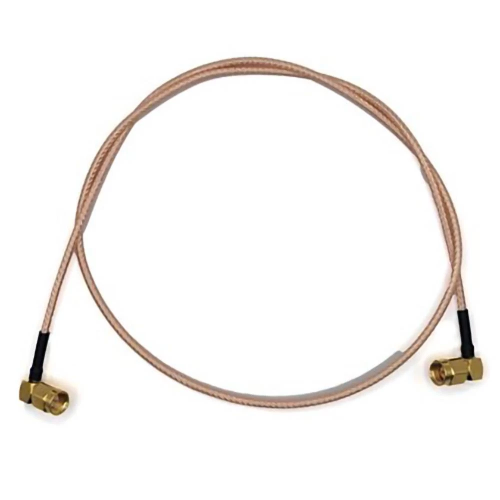 Mueller Electric BU-4150032024 koaksialni kabel SMA-utikač SMA-utikač 0.6 m prozirna 1 kom. slika