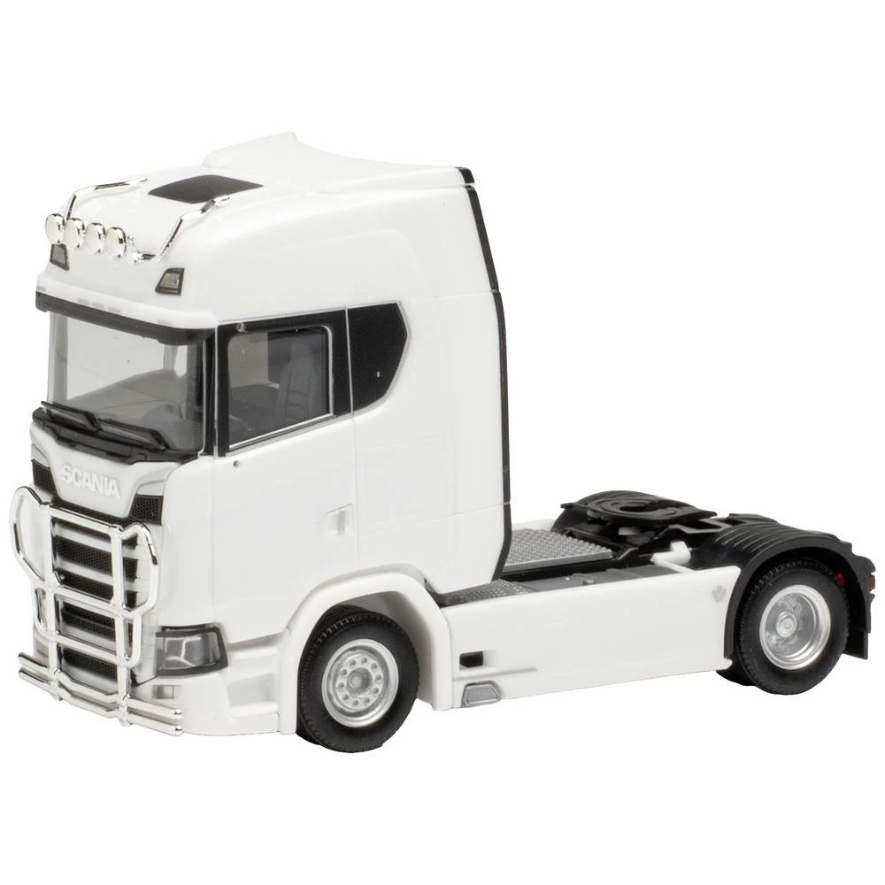 Herpa 310116-004 h0 Scania CS 20 traktor s visokim krovom s nosačem svjetiljke i zaštitom od ovnova slika