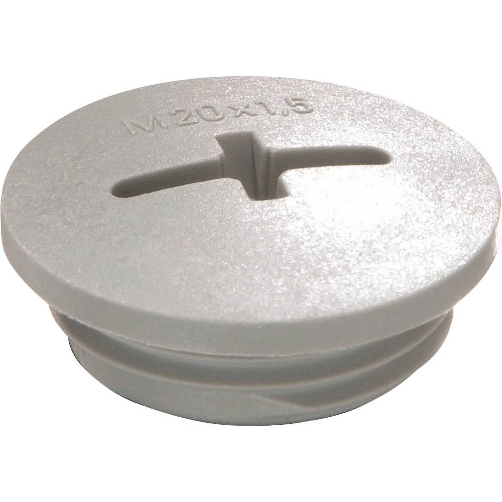 Wiska EVS 25 slijepi vijak otporno na udarce   M25  plastika siva (RAL 7001) 100 St. slika