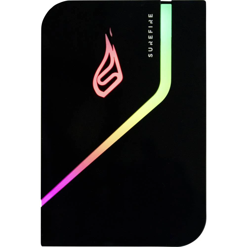 SureFire PyroDrive Gaming 2 TB vanjski ssd tvrdi disk USB-C® (USB 3.2 Gen 1) crna 53694 slika