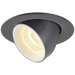 SLV NUMINOS GIMBLE XS 1005838 LED ugradna svjetiljka    toplo bijela crna