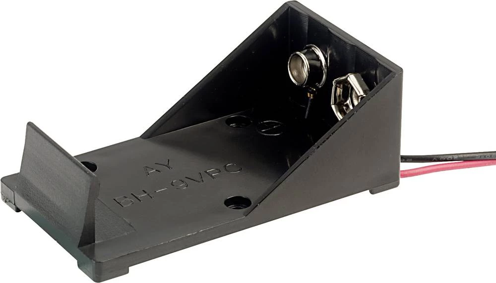 Baterije - držač 1x 9 V Block Kabel TRU COMPONENTS BH-9VPC slika