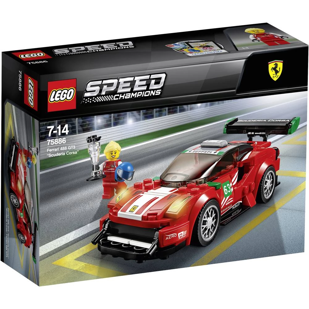 LEGO&reg; SPEED CHAMPIONS 75886 Ferrari 488 GT3 Scuderia Corsa slika