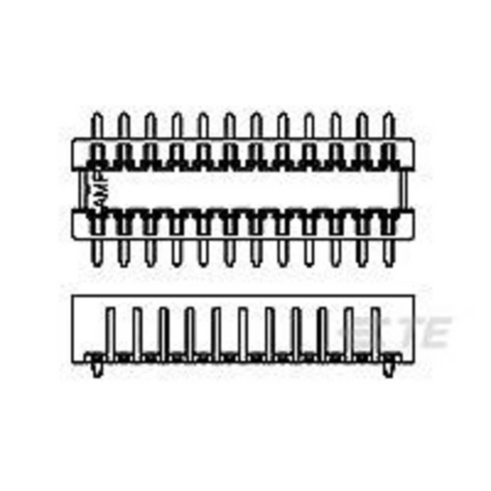 TE Connectivity AMPMODU 2mm ConnectorsAMPMODU 2mm Connectors 179437-6 AMP slika