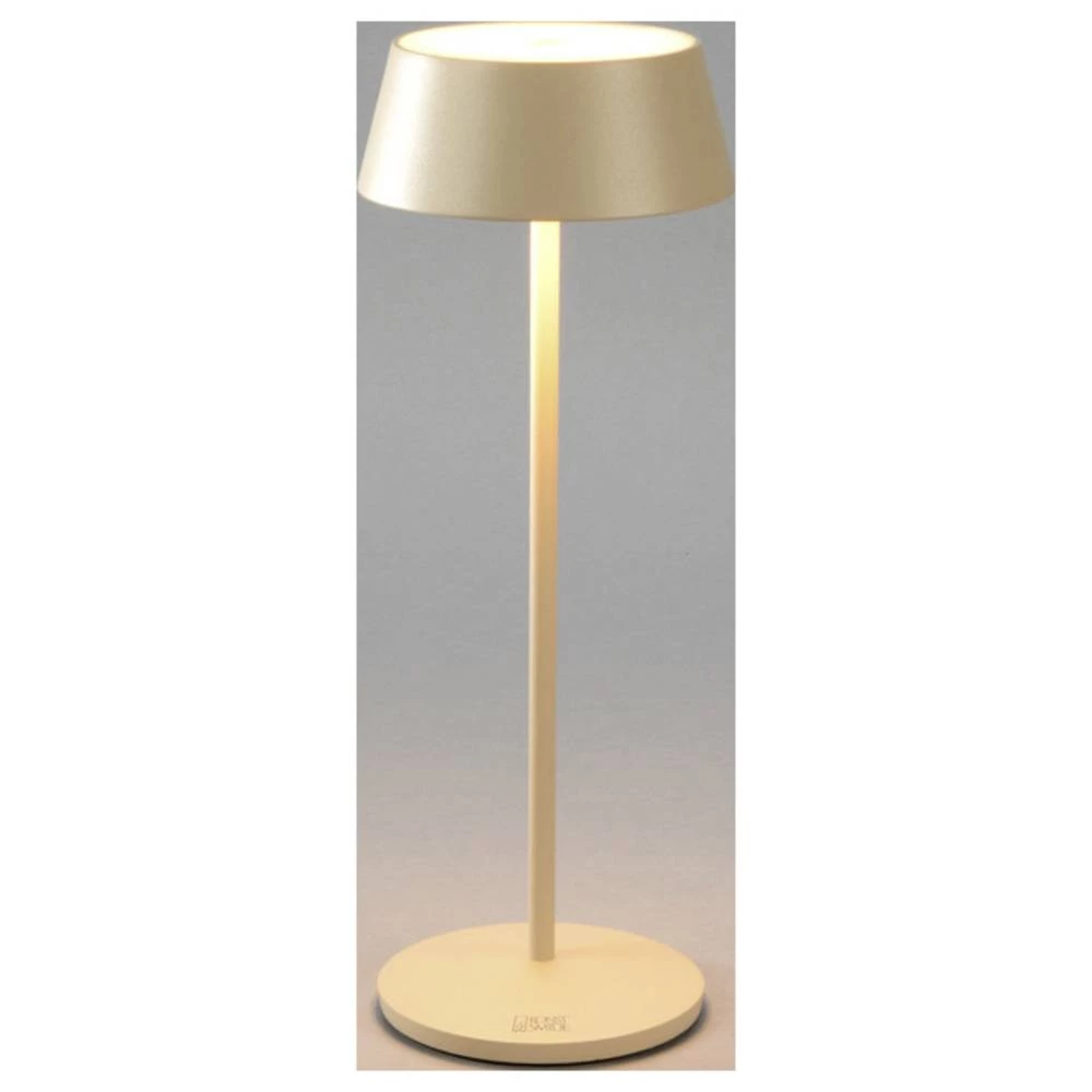 Konstsmide 7839-330 Menton LED akumulatorska stolna lampa boja pjeska slika