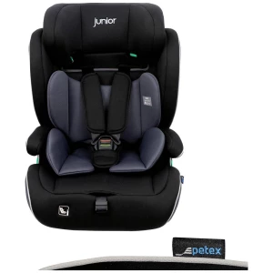Petex Supreme Plus 1151 ISOFIX schwarz HDPE nach ECE R129 dječije sjedište - jahač crna slika