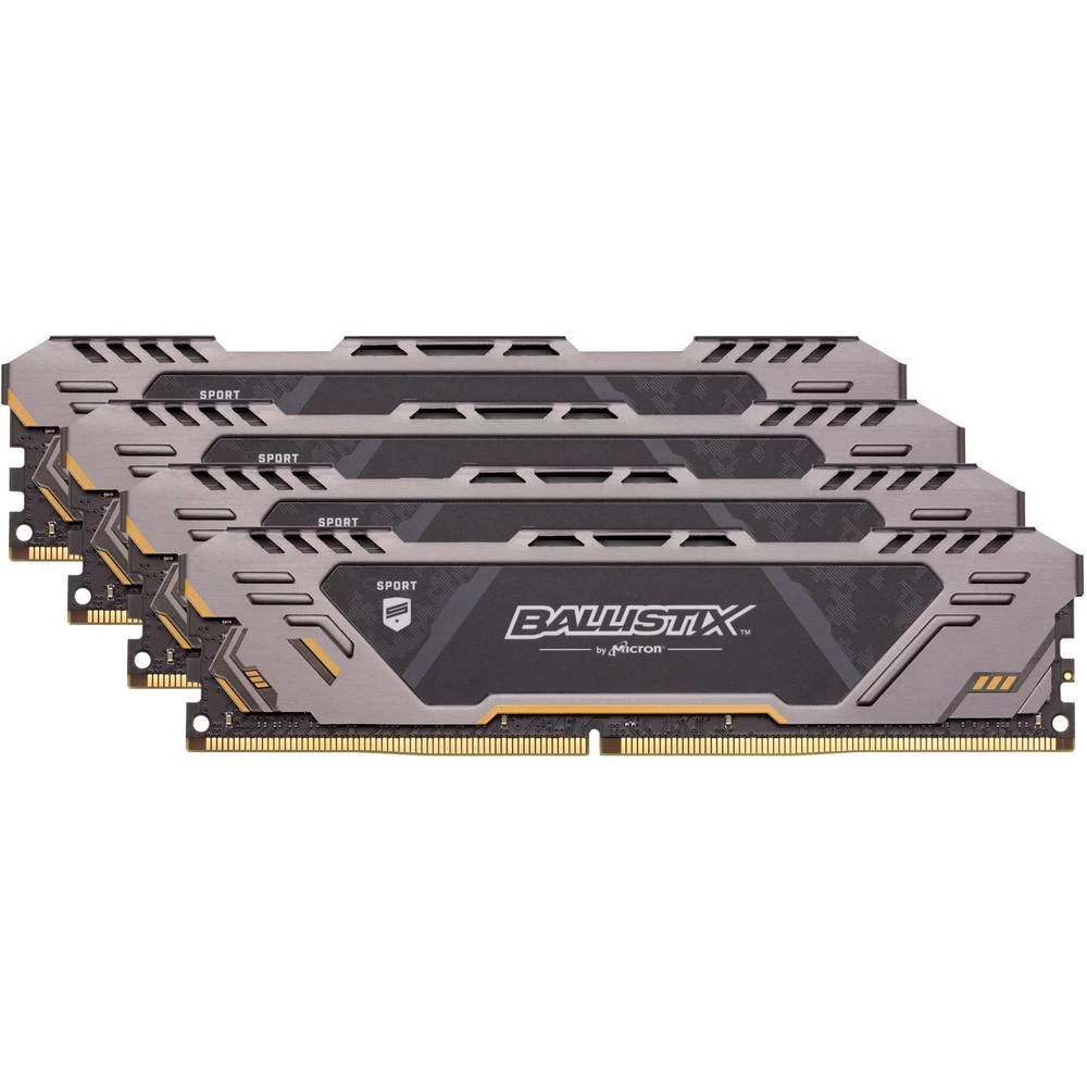 PC Memorijski komplet Crucial BLS4C16G4D26BFST 64 GB 4 x 16 GB DDR4-RAM 2666 MHz CL 16-18-18 slika