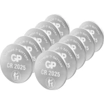 GP Batteries GPCR2025-2CPU10 gumbasta baterija cr 2025 litijev 3 V 10 St.