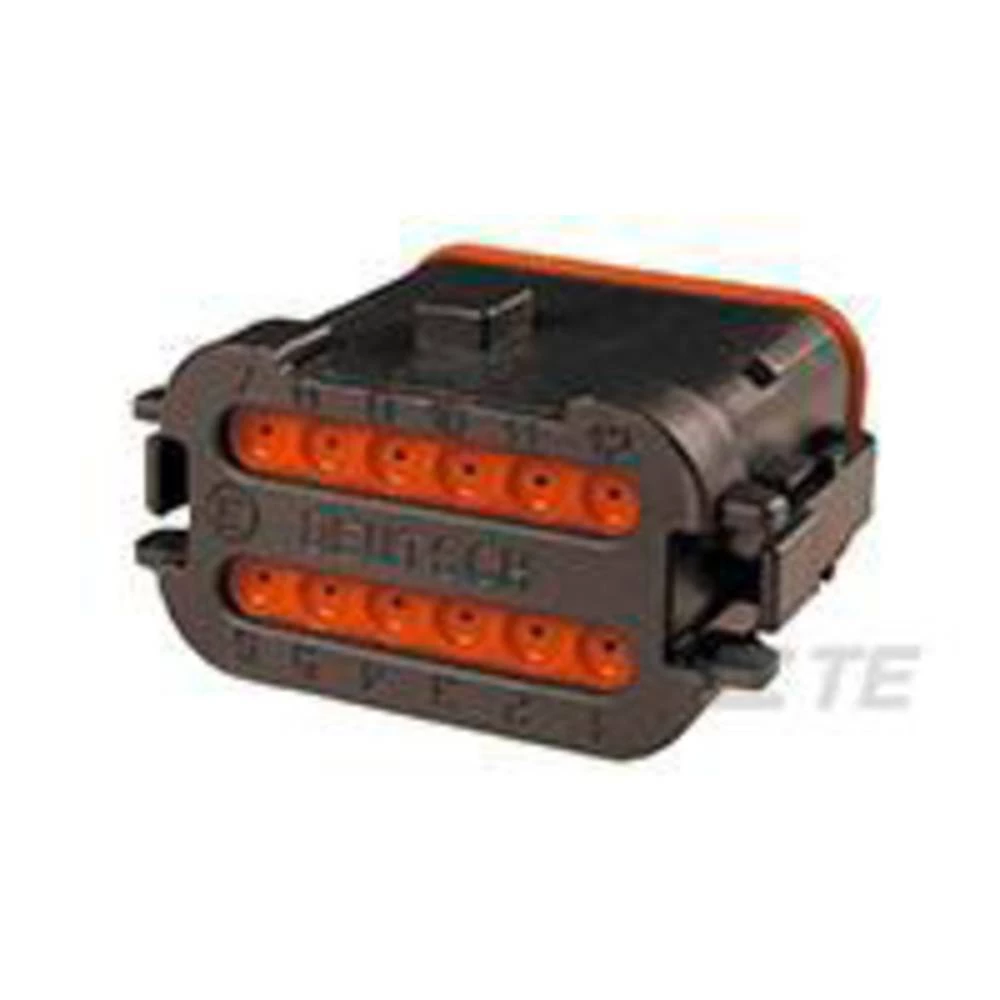 TE Connectivity Kućište kabelske utičnice DT Ukupan broj polova 12 DT06-12SB-CE05 1 ST slika