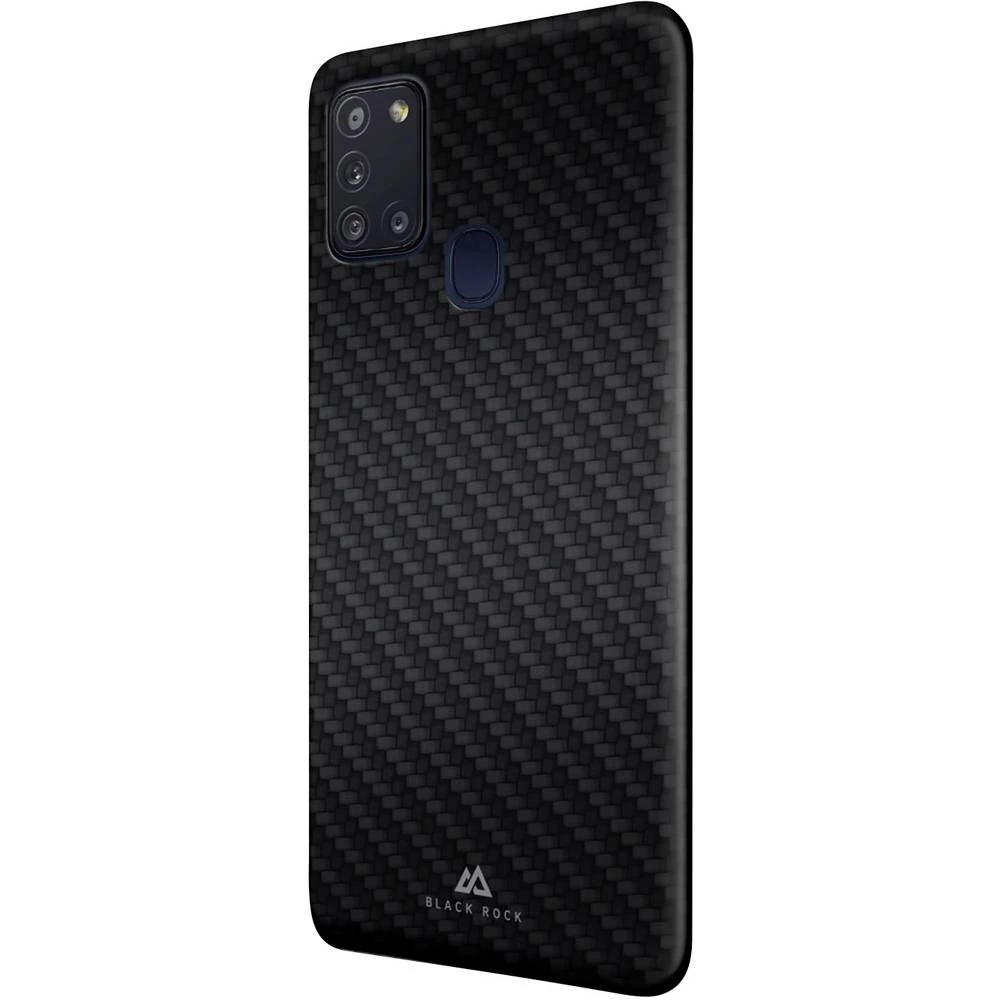 Black Rock  Ultra Thin Iced  stražnji poklopac za mobilni telefon  Samsung  Galaxy A21s  crna, karbon crna boja slika