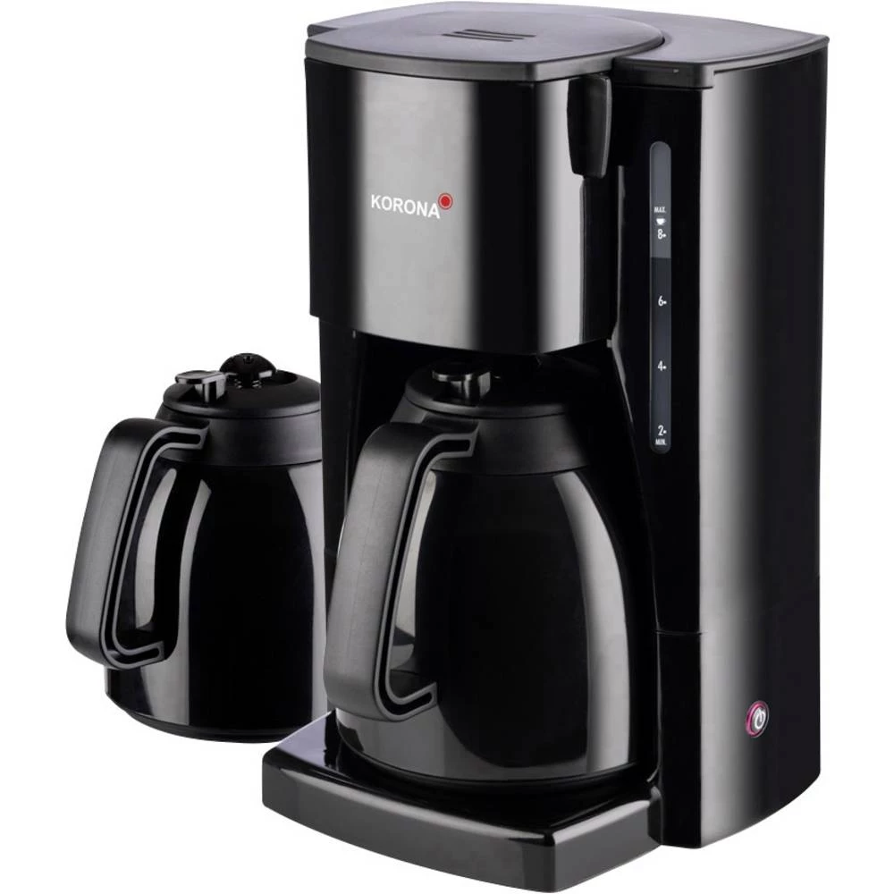 Aparat za kavu Korona 10311 Crna Kapacitet čaše=8 Bokal slika
