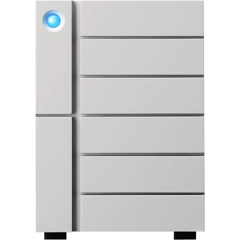 Vanjski sustav Multi-tvrdog diska 24 TB LaCie 6big Srebrna Thunderbolt 3 Podržava RAID slika