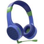 Hama Teens Guard za djecu On Ear Headset Bluetooth® stereo plava boja slušalice s mikrofonom, kontrola glasnoće
