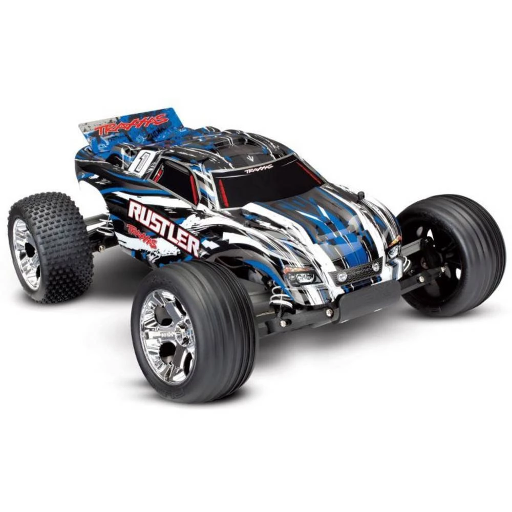 Traxxas Rustler S četkama 1:10 RC model automobila Električni Truggy 2WD RtR 2,4 GHz slika