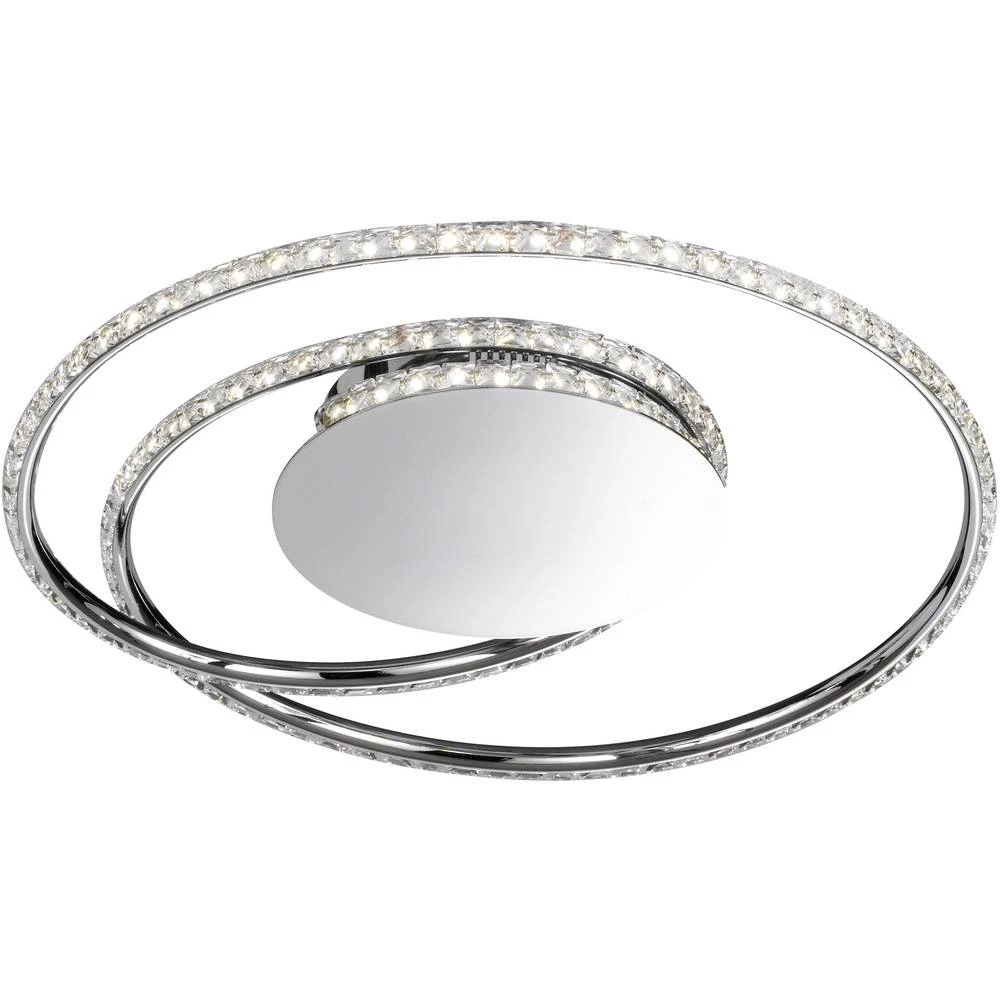 WOFI OPUS 9422.01.01.6450 LED stropna svjetiljka 24 W Toplo-bijela Krom boja slika