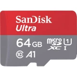 SanDisk microSDHC Ultra + Adapter "Mobile" microsdhc kartica 64 GB Class 10, UHS-I uklj. sd-adapter