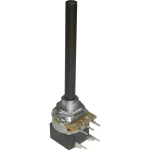 Potentiometer Service PC20BU/HS4 CEPS F1 L:65 A10K vrtljivi potenciometar s prekidačem mono 10 kΩ 1 St.