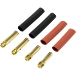 Reely RE-6534189 utikač za akumulator 4 mm pozlaćen 2 Par