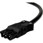 Adels-Contact 14816340 mrežni priključni kabel slobodan kraj - mrežni adapter Ukupan broj polova: 2 + PE crna 4.00 m 25 St.