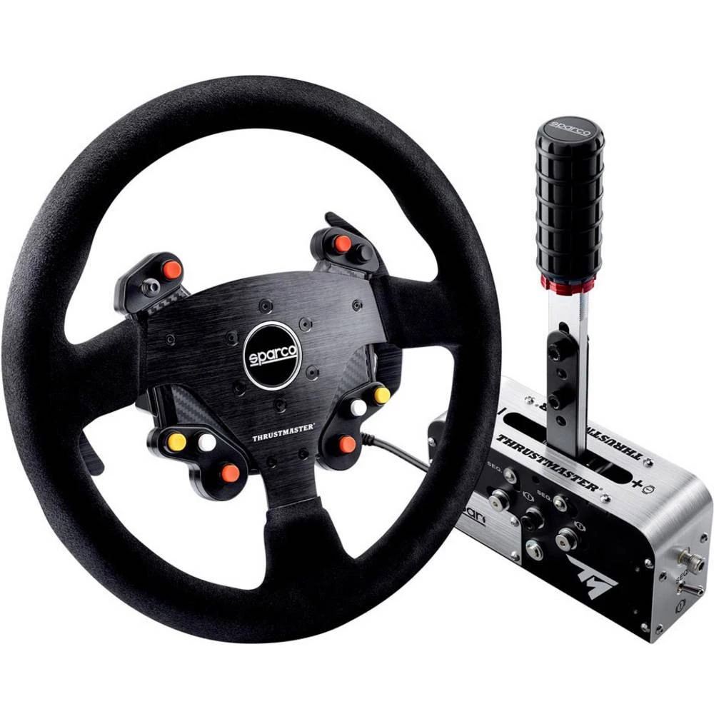 Upravljač Add-On Thrustmaster TM Rally Race Gear Sparco Mod USB PC, PlayStation 4, Xbox One Crna slika