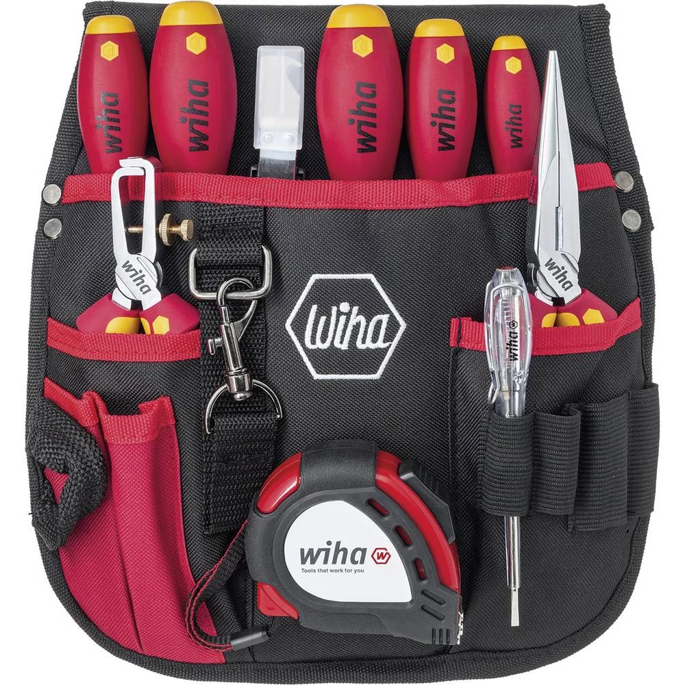 Električar Pojas za alat opremljen 10-dijelni Wiha 930001302 slika