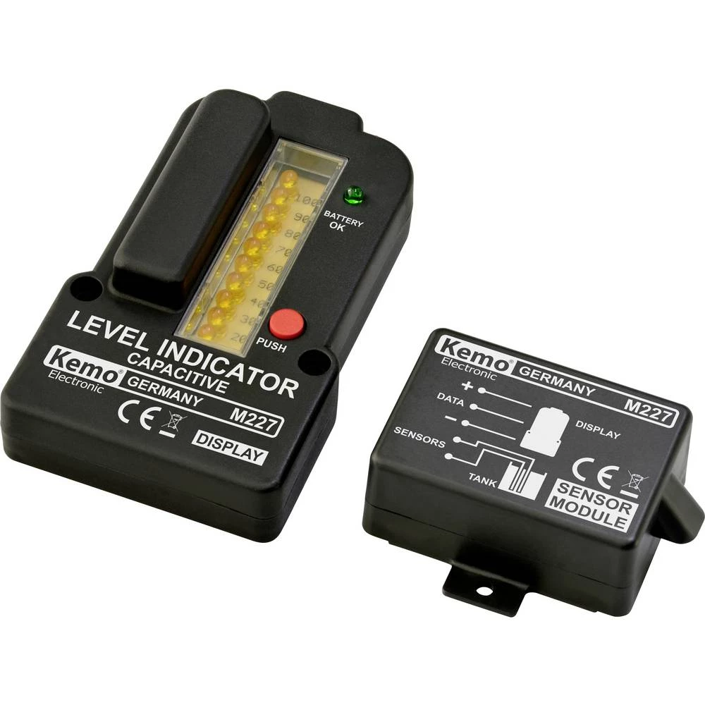 Kemo M227 pokazivač razine napunjenosti modul 9 V/DC slika