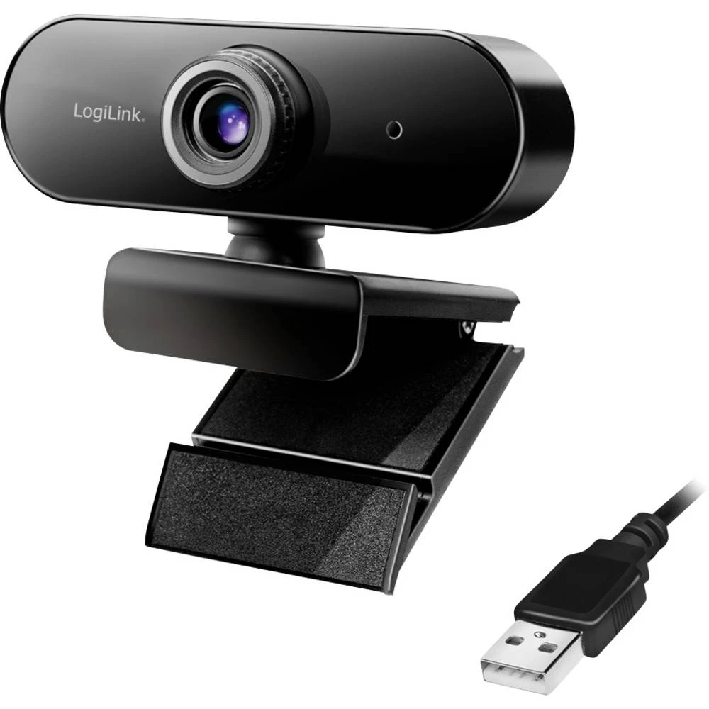 LogiLink UA0371 Full HD-Web kamera držač s stezaljkom, mikrofon slika