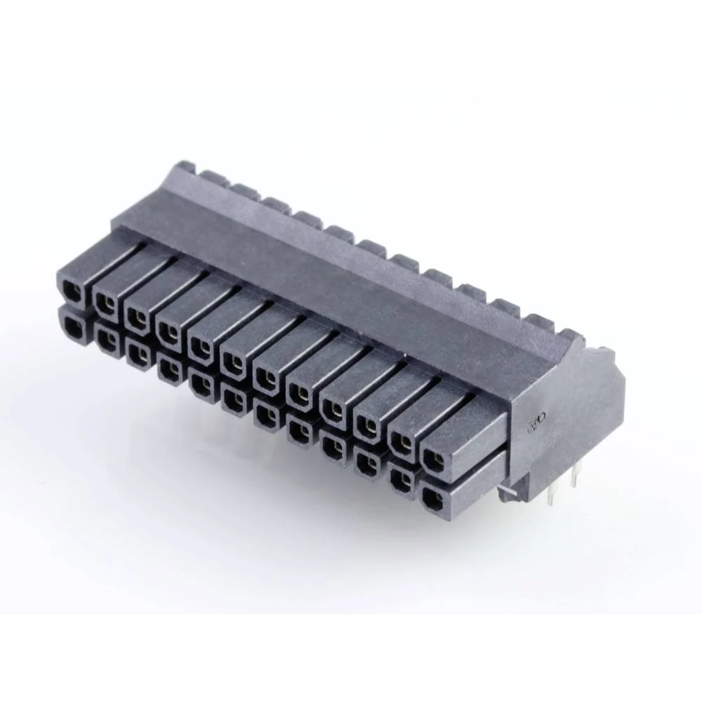 Molex ugradna standardna letva s muškim kontaktima Ukupan broj polova 24 447642401 1 St. Tray slika