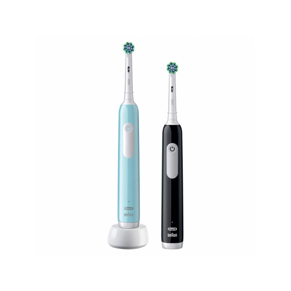 Oral-B Pro Series 1 Duo 80010909 električna četkica za zube rotirajuća/pulsirajuća tirkizna, crna slika