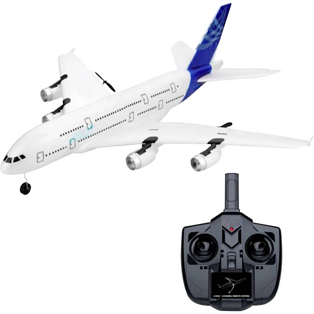 Pichler Airliner A380 bijela RC model motornog zrakoplova  RtF 510 mm slika