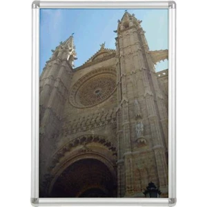 Franken BS0703 izmjenjivi okvir za slike Format papira: DIN A2 (Š x V x D) 45 x 62.4 x 1.2 cm srebrna slika