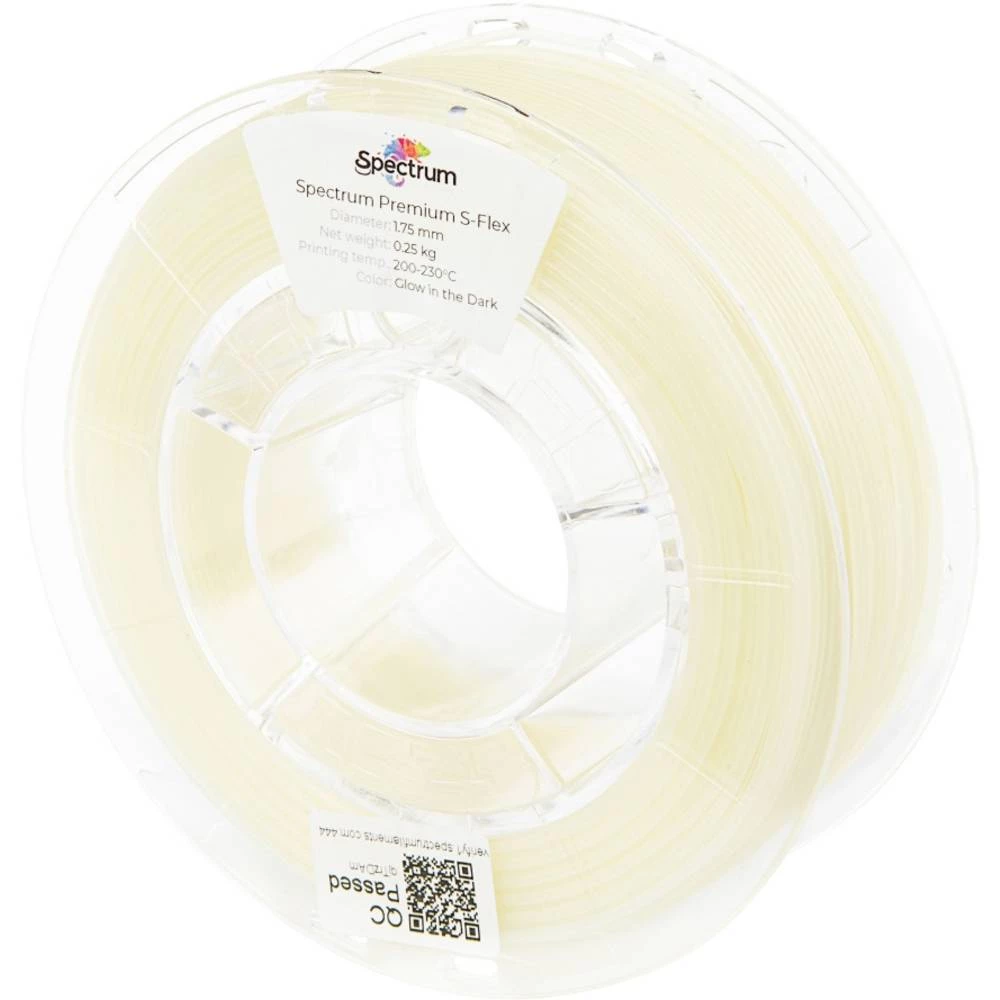 Spectrum Filaments 80469 S-Flex 90A Glow in the Dark 3D pisač filament fleksibilni filament fleksibilan, kemijski otpora slika