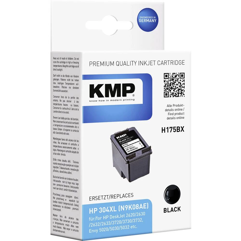 KMP Tinta Zamijena HP 304XL Kompatibilan Crn H175BX 1759,4001 slika