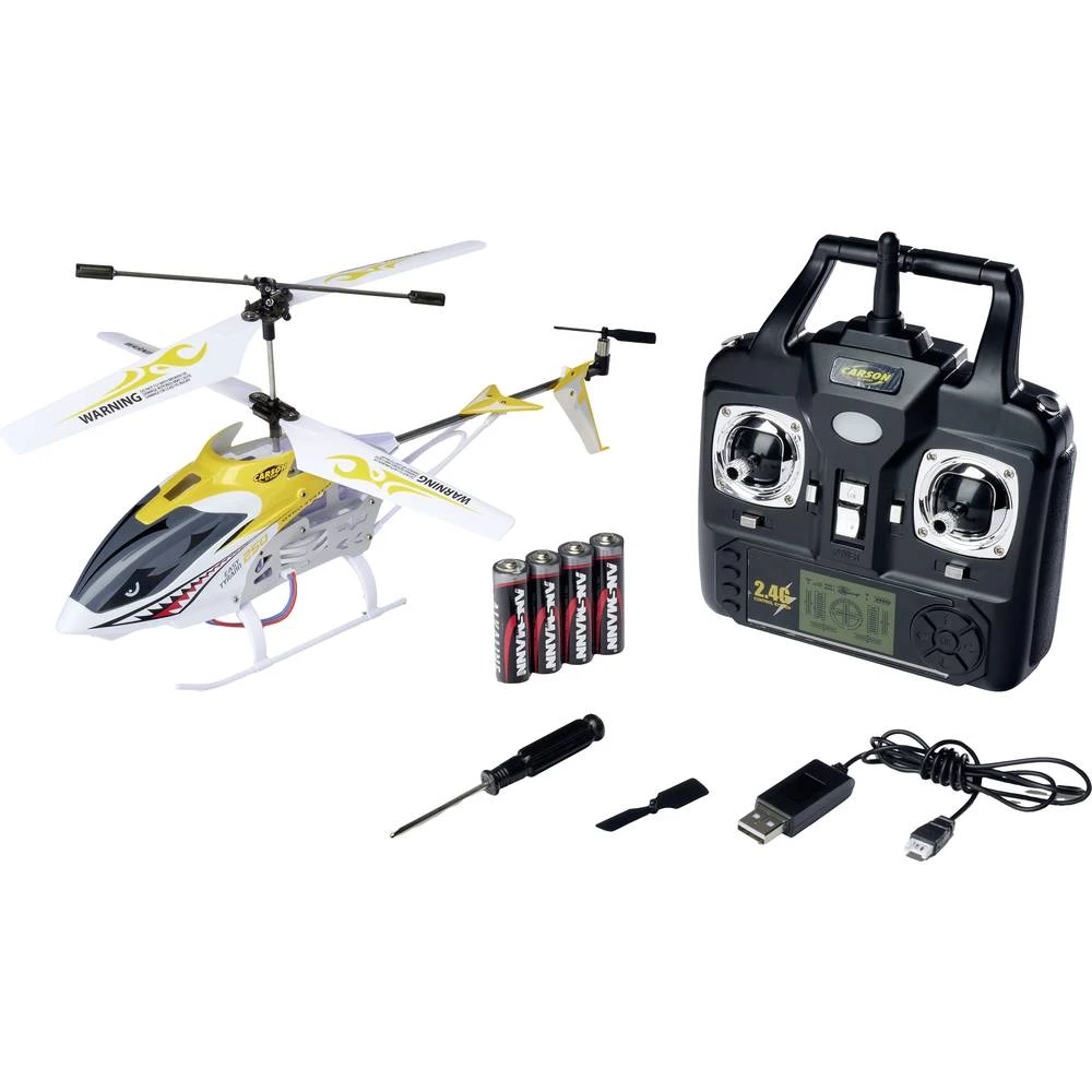 Carson Modellsport Easy Tyrann 250 2.4G 100% RTF gelb RC helikopter RtF slika