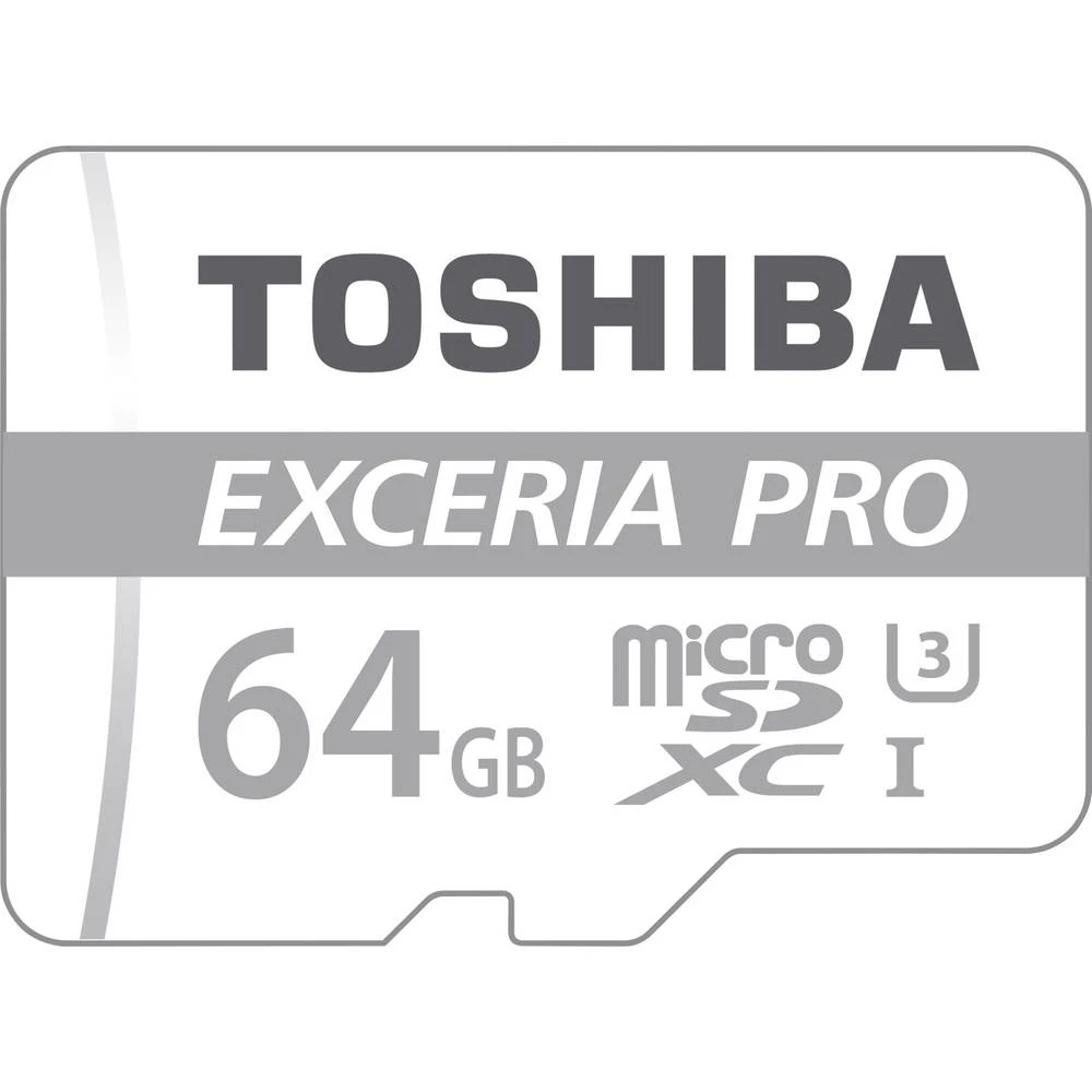 microSDXC kartica 64 GB Toshiba EXCERIA&trade; PRO M401 Class 10, UHS-I Uklj. SD-adapter slika
