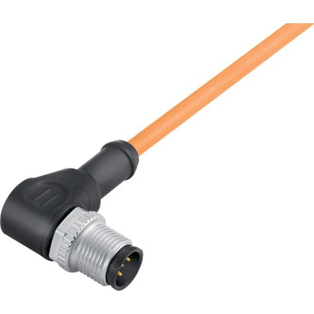 binder 77 3427 0000 80004-0200-20 utični konektor za senzor/aktivator, konfekcionirani kutni muški konektor 2 m Broj pol slika