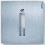 znak informacije Muškarci (D x Š x V) 154 x 154 x 11 mm 1 St.