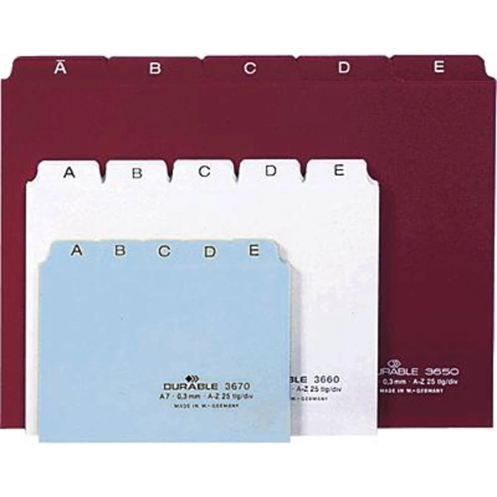 Durable Kontrolni registar 365002 DIN A5 poprečno Bijela 1 ST slika